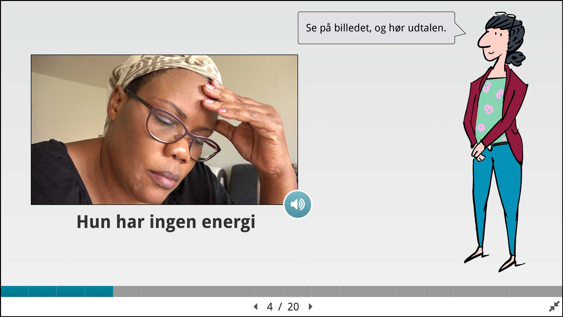 Link til At have det godt - Lær sætninger